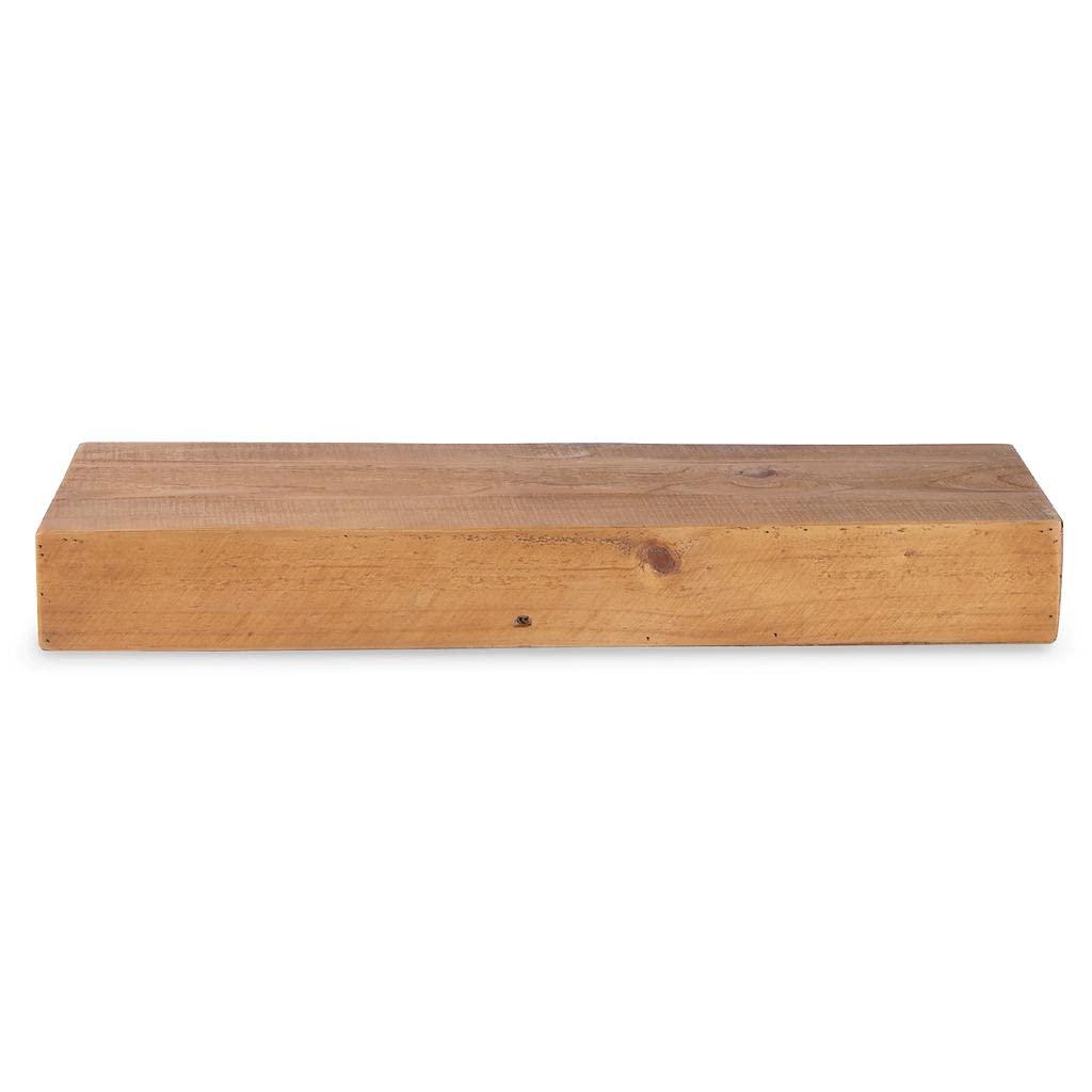 Signature Design by Ashley Corinsville 24" Casual Floating Wall Shelf, Light Brown