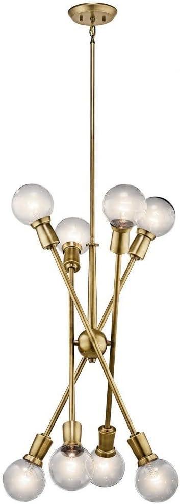 Kichler Lighting Armstrong 8 - Light Chandelier in  Natural Brass