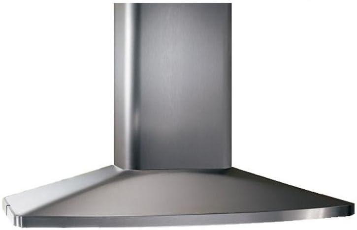 Stainless Steel Convertible Island Range Hood with Halogen Lights