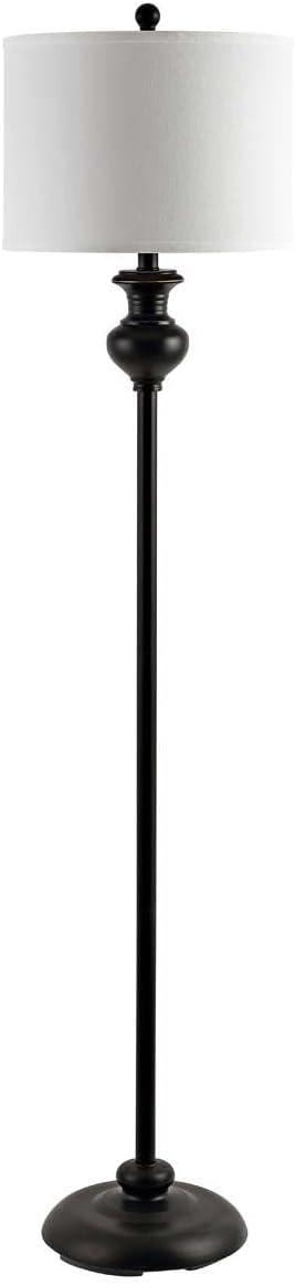 Erlan Floor Lamp - Antique Black - Safavieh