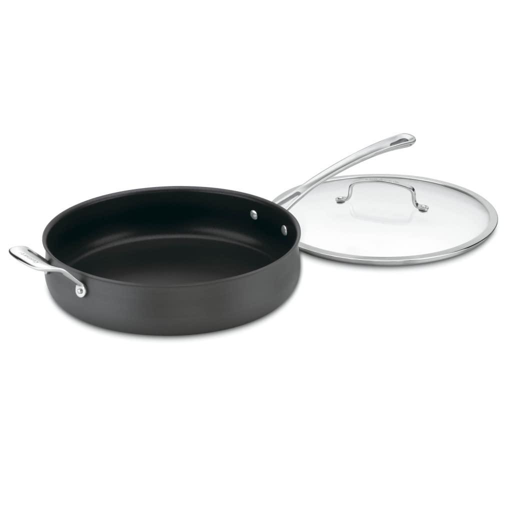 Cuisinart Chef's Classic Non Stick Hard Anodized Saute Pan with Lid