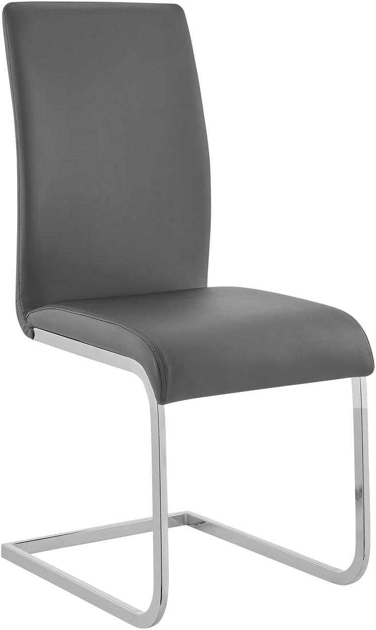 Darcie Faux Leather Upholstered Side Chair