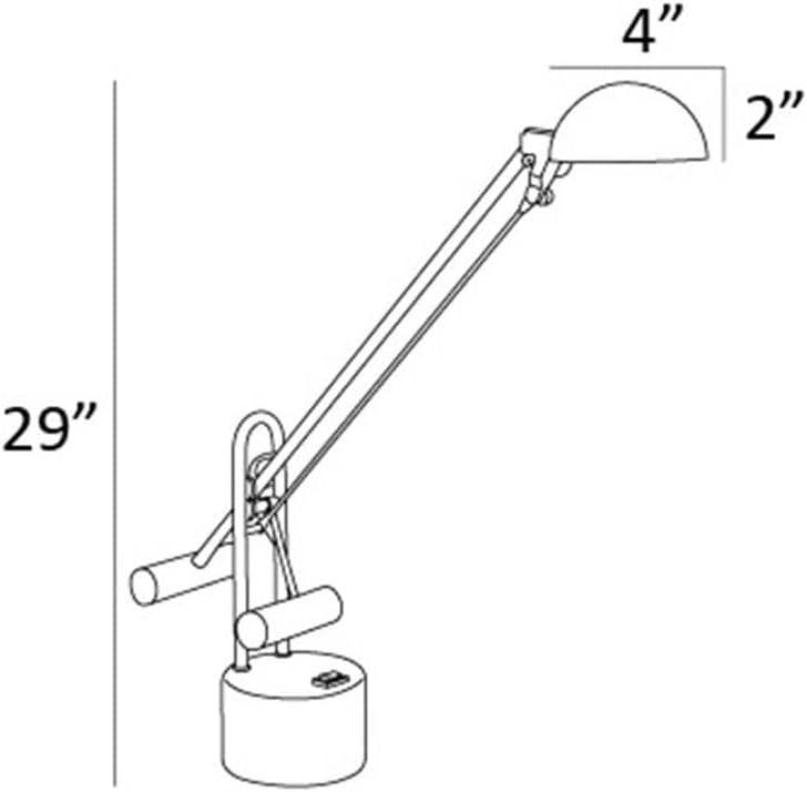 Lite Source Halotech LED Desk Lamp - Black