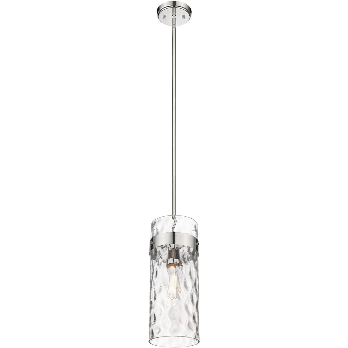 Z-Lite Fontaine 1 - Light Pendant in  Polished Nickel