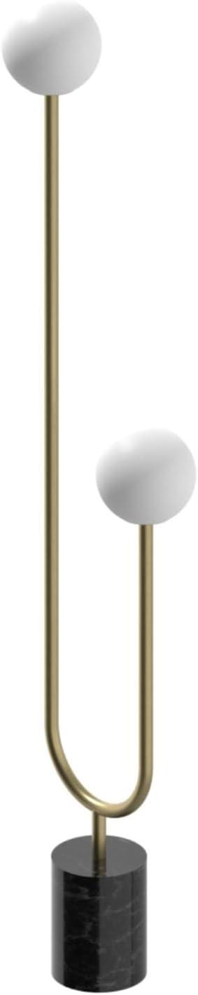 Sunshine Lighting 68.90'' Black Arched Floor Lamp