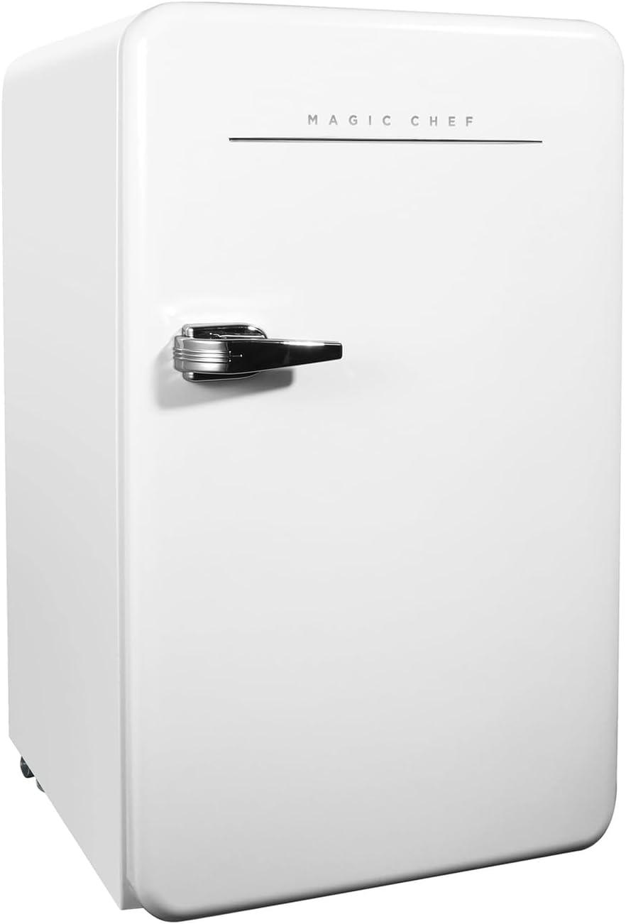 Magic Chef Magic Chef Retro 3.2 Cubic Feet Portable Freestanding Mini Fridge