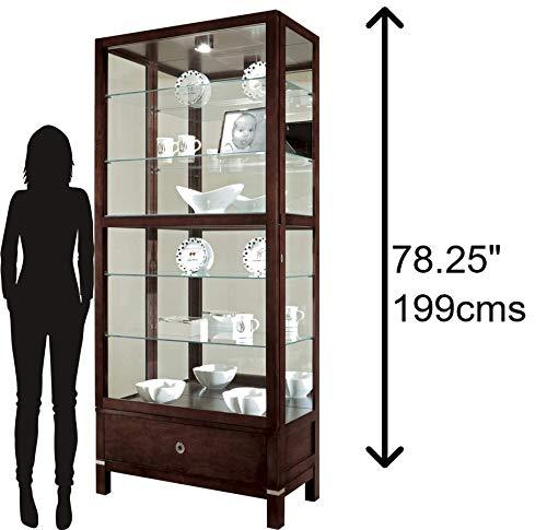 Howard Miller Williamson Curio Cabinet 680515 Espresso