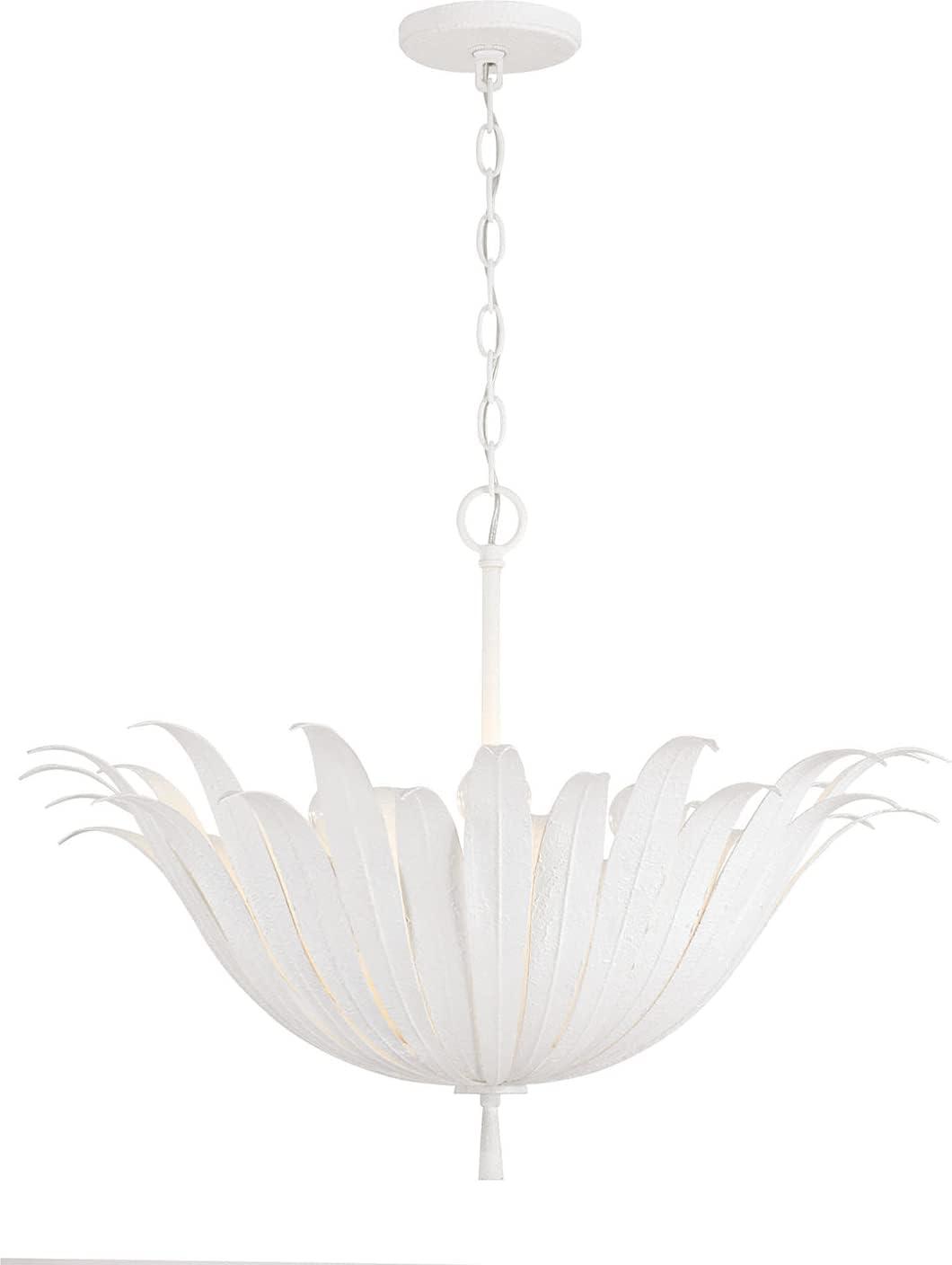 Capital Lighting Eden 4 - Light Pendant in Textured White