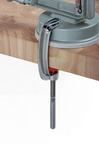 Norpro Apple-Master Parer, Slicer & Corer With Vacuum Base and Clamp for Rough Surfaces, Gray