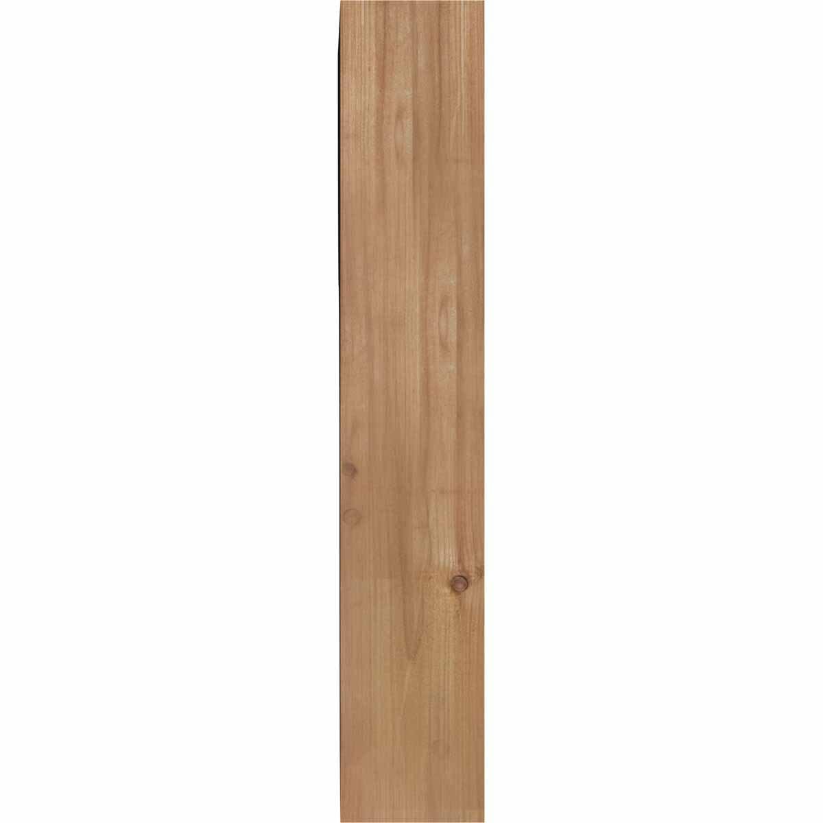 3 1/2"W x 12"D x 20"H Mediterranean Smooth Corbel, Western Red Cedar