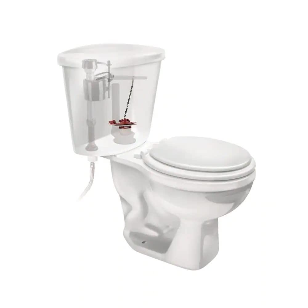 Fluidmaster 5403P4 Adjustable Water-Saving Long Life 3 inch Toilet Flapper