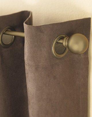 Winston Porter Curtainworks Boehme Solid Room Darkening Grommet Single Curtain Panel