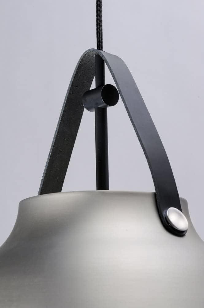 Maxim Lighting Nordic 1 - Light Pendant in  Tan Leather/Black