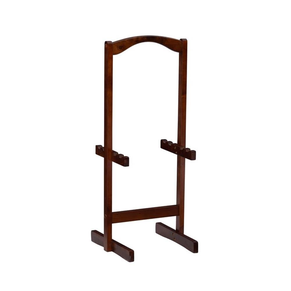 Pemberly Row Transitional Solid Wood Five Piece Tray Table Set in Hazelnut Brown