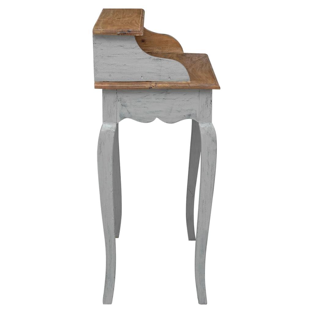 vidaXL Writing Desk Solid Reclaimed Wood 31.5"x15.7"x36.2"