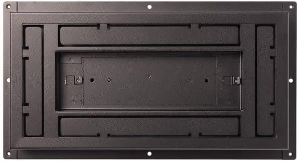 Fittes 6-in x 12-in 1-way Steel Matte Black Floor Register