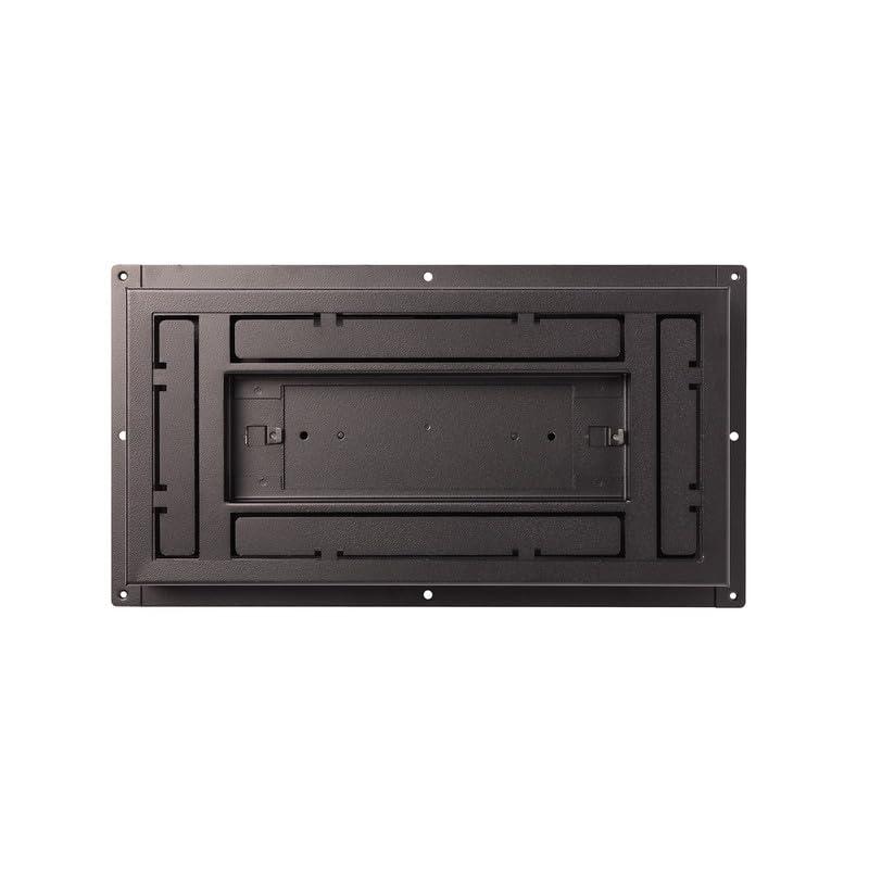 Fittes 6-in x 12-in 1-way Steel Matte Black Floor Register