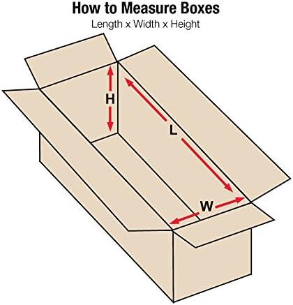 Box Partners Long Corrugated Boxes 18" x 6" x 6" Kraft 25/Bundle 1866