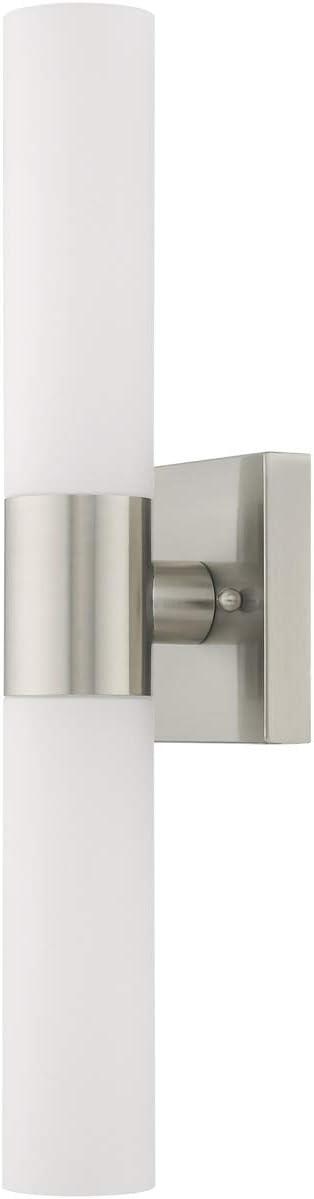 Livex Lighting Aero 2 - Light Vanity in  Brushed Nickel