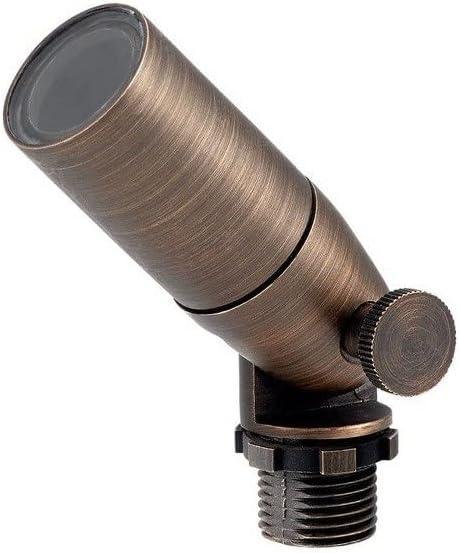 Kichler 15483CBR Cast Brass Landscape Accent, 1-Light, Centennial Brass