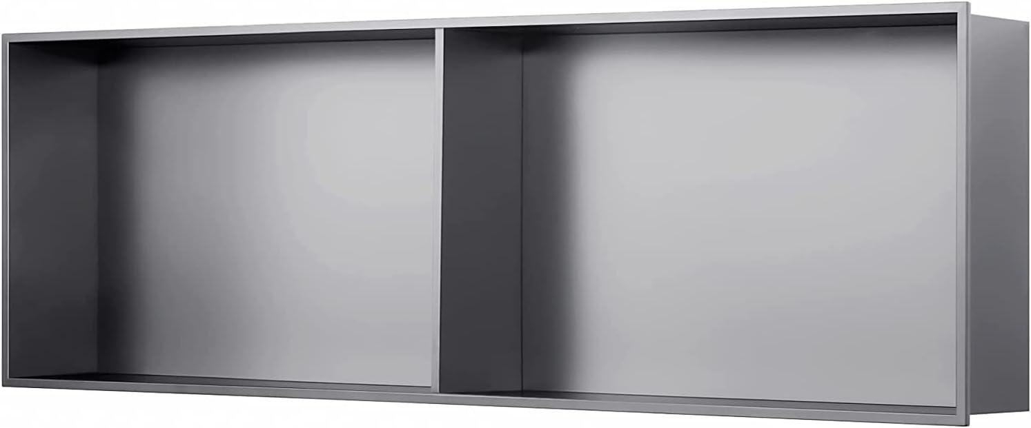 12 X 36 Inch Shower Niche, Gray Niche