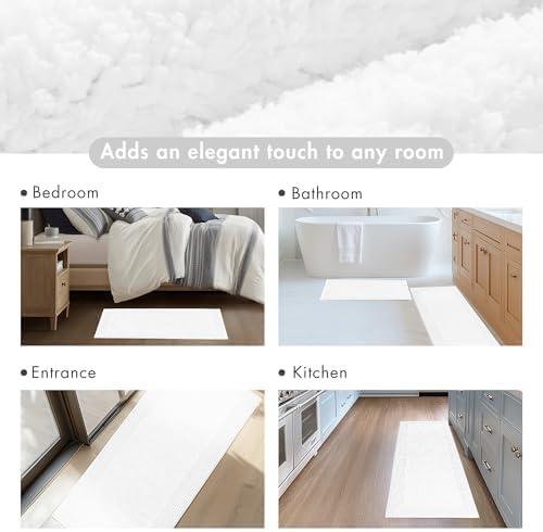 Madison Park Signature Splendor 100% Cotton Tufted 3000 GSM Reversible Bath Rug