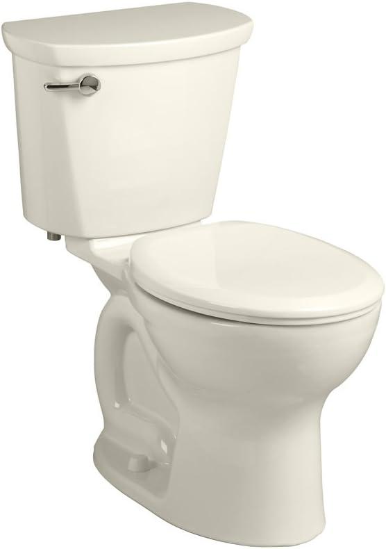 American Standard Cadet® Pro 2-Piece 1.6 GPF Vitreous China Round Front Toilet, No Seat