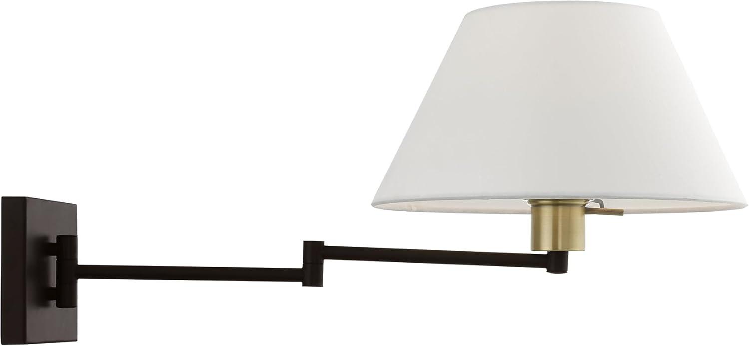 Livex Lighting 1 - Light Wall Light in  Bronze/Antique Brass