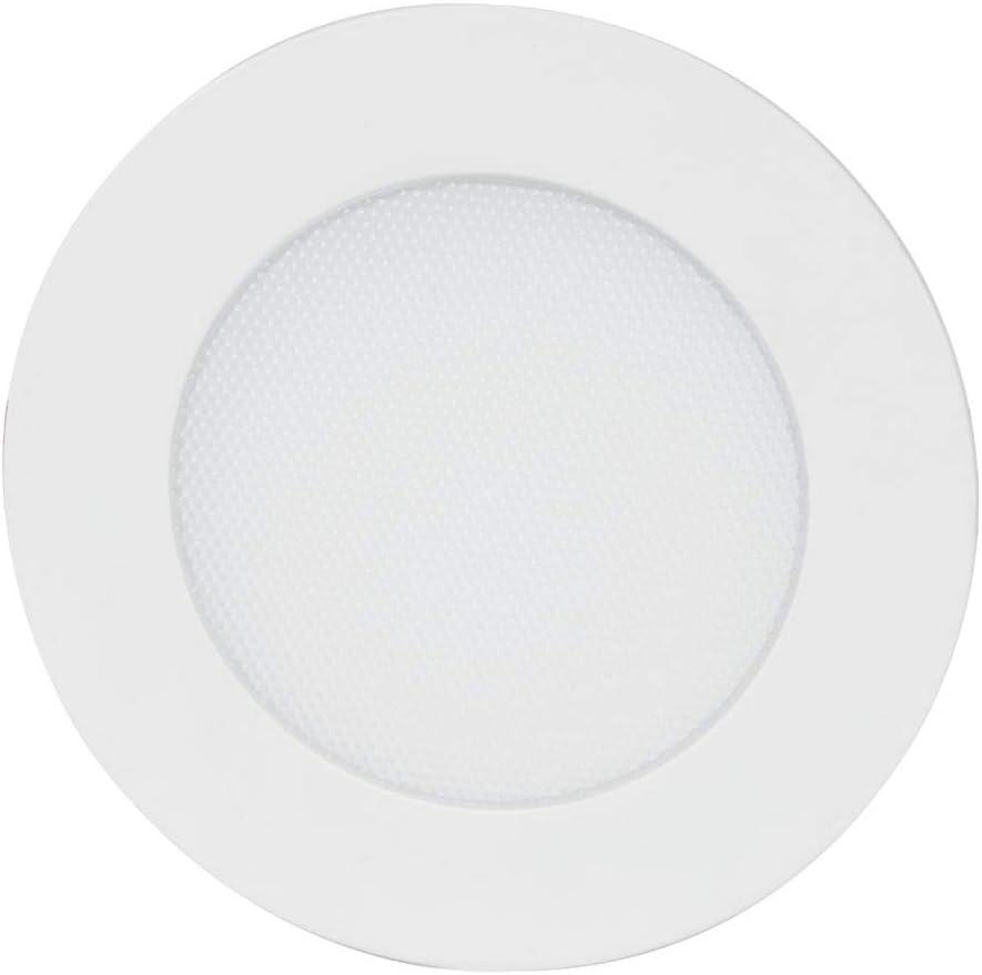 White Aluminum 4-Inch LED Recessed Light with Adjustable Color Temperature