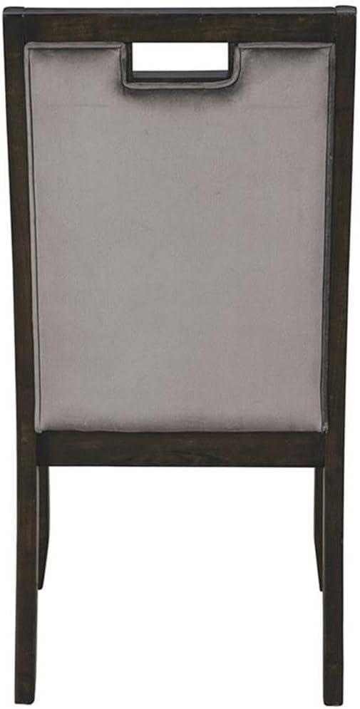 AYFDEGT Hyndell Modern Upholstered Dining Chair    Gray