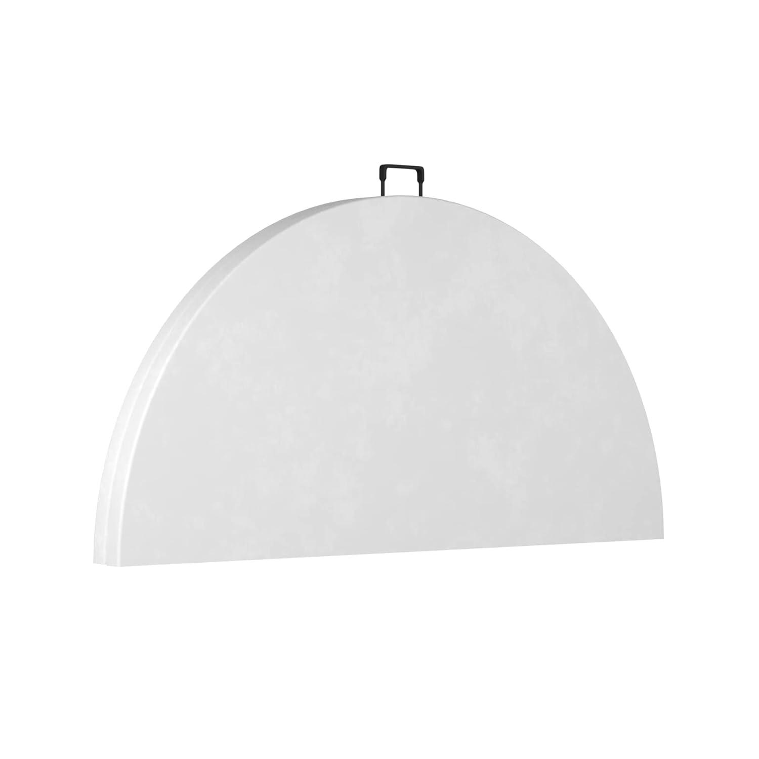 Norwood Commercial Furniture Round Blow-Molded Plastic Indoor/Outdoor Folding Training Table