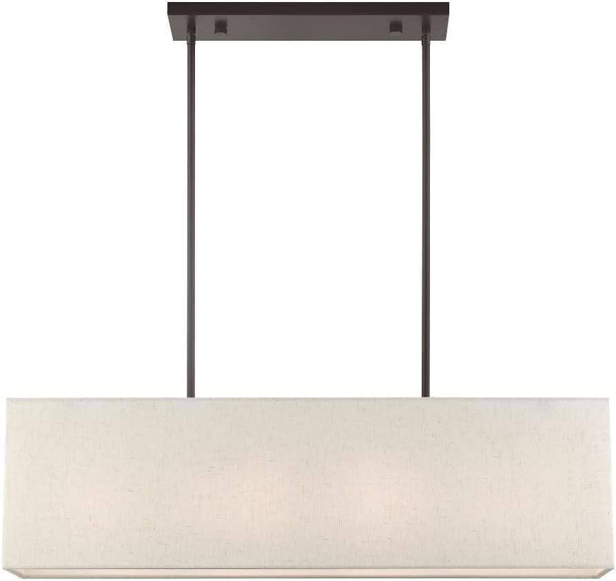 Livex Lighting Summit 4 - Light Chandelier in  Brushed Nickel