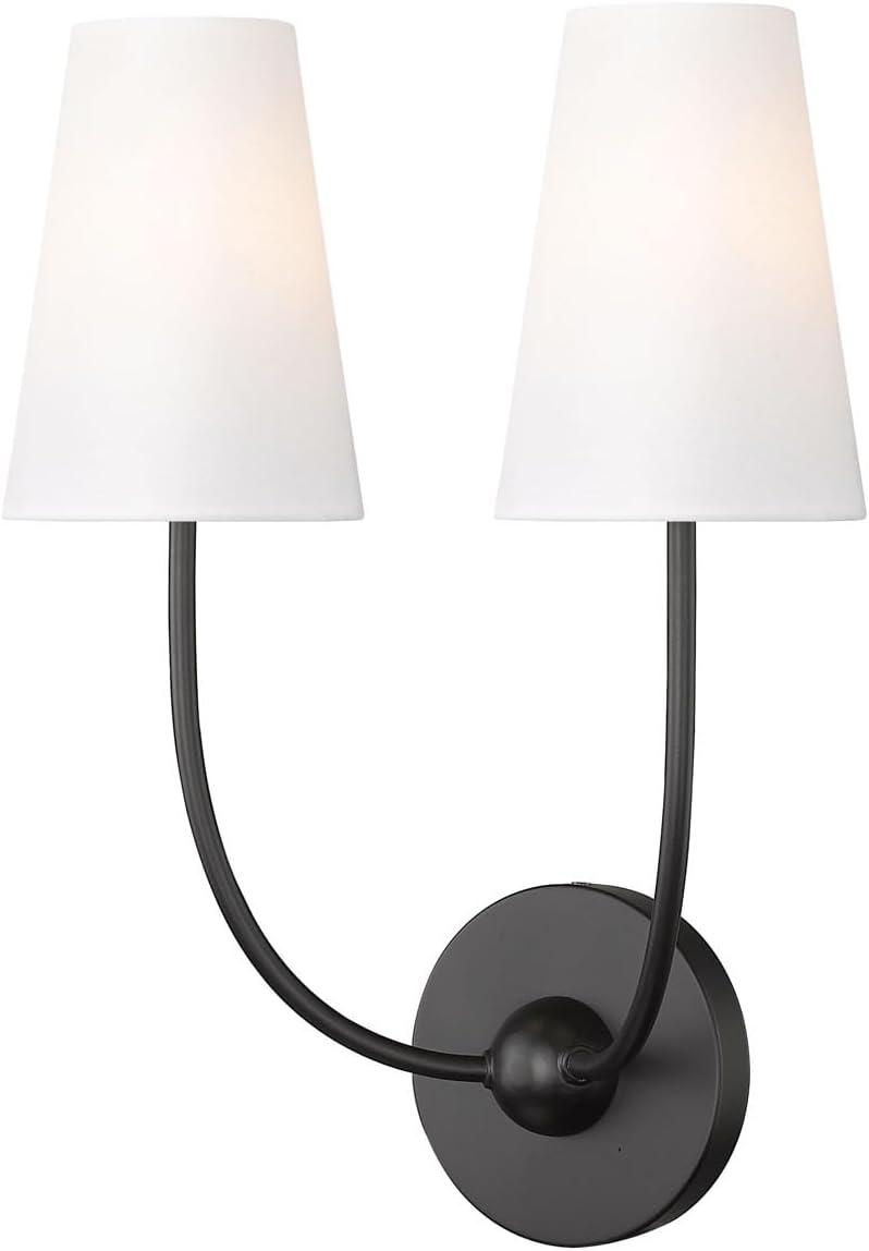 Z-Lite Shannon 2 - Light Sconce in  Matte Black