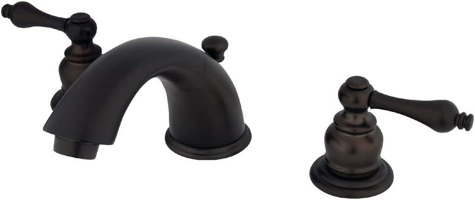 Kingston Brass KB975AL Victorian Widespread Bathroom Faucet, Oil Rubbed Bronze