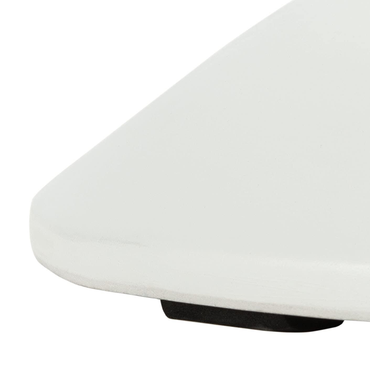 Katara Concrete Accent Stool - Indoor/Outdoor - VNN1034 - White - Safavieh