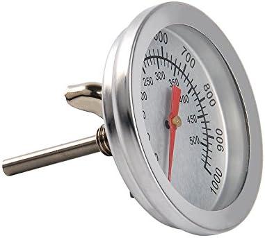2X BBQ Thermometer Gauge - Barbecue BBQ Pit Smoker Grill Thermometer Temp Gauge - 2Pack