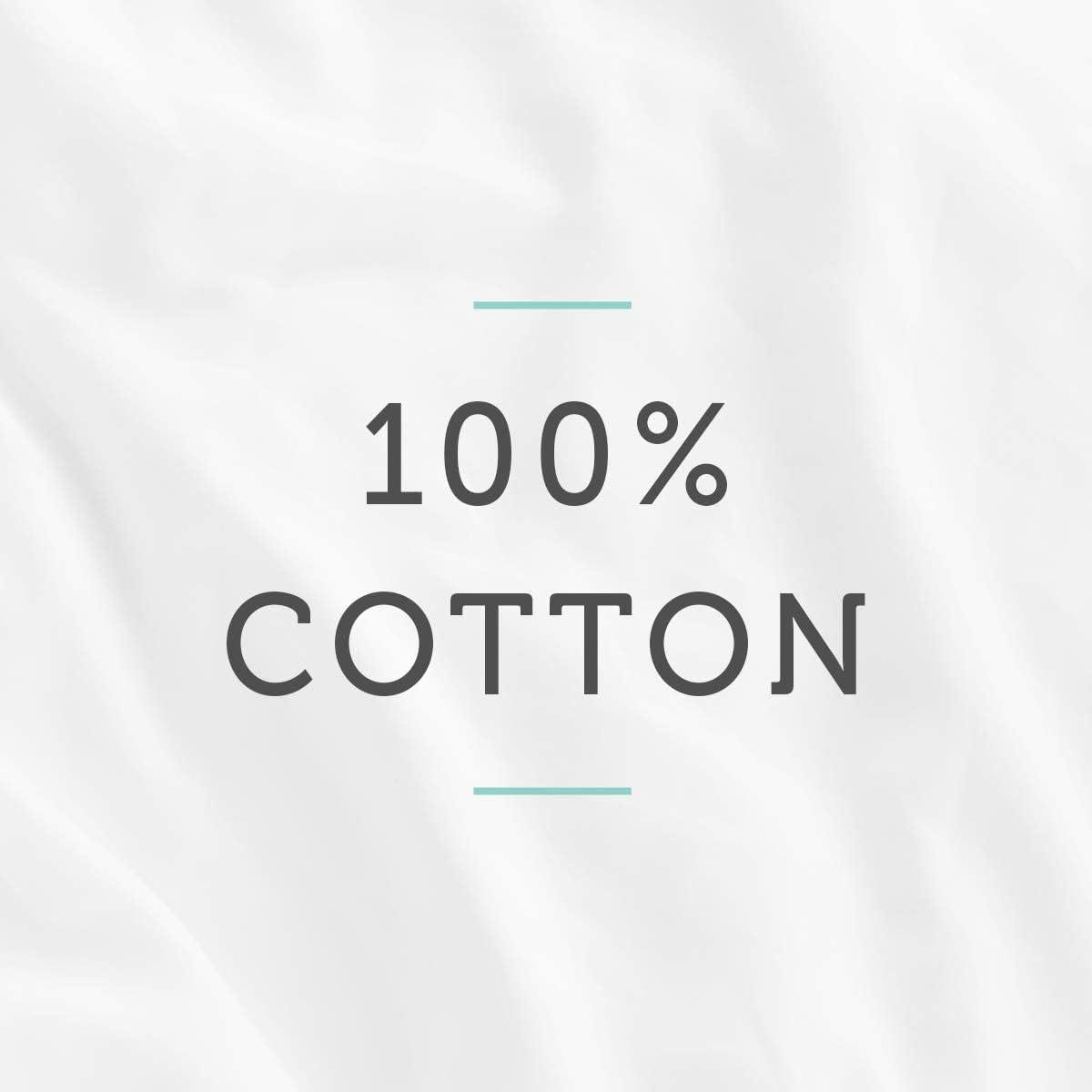 AllerEase 100% Cotton Allergy Protection Pillow Protectors - Hypoallergenic, Zippered, Allergist Recommended, Prevent Collection of Dust Mites and Other Allergens, Standard Sized, 20? x 26? (Set of 4)