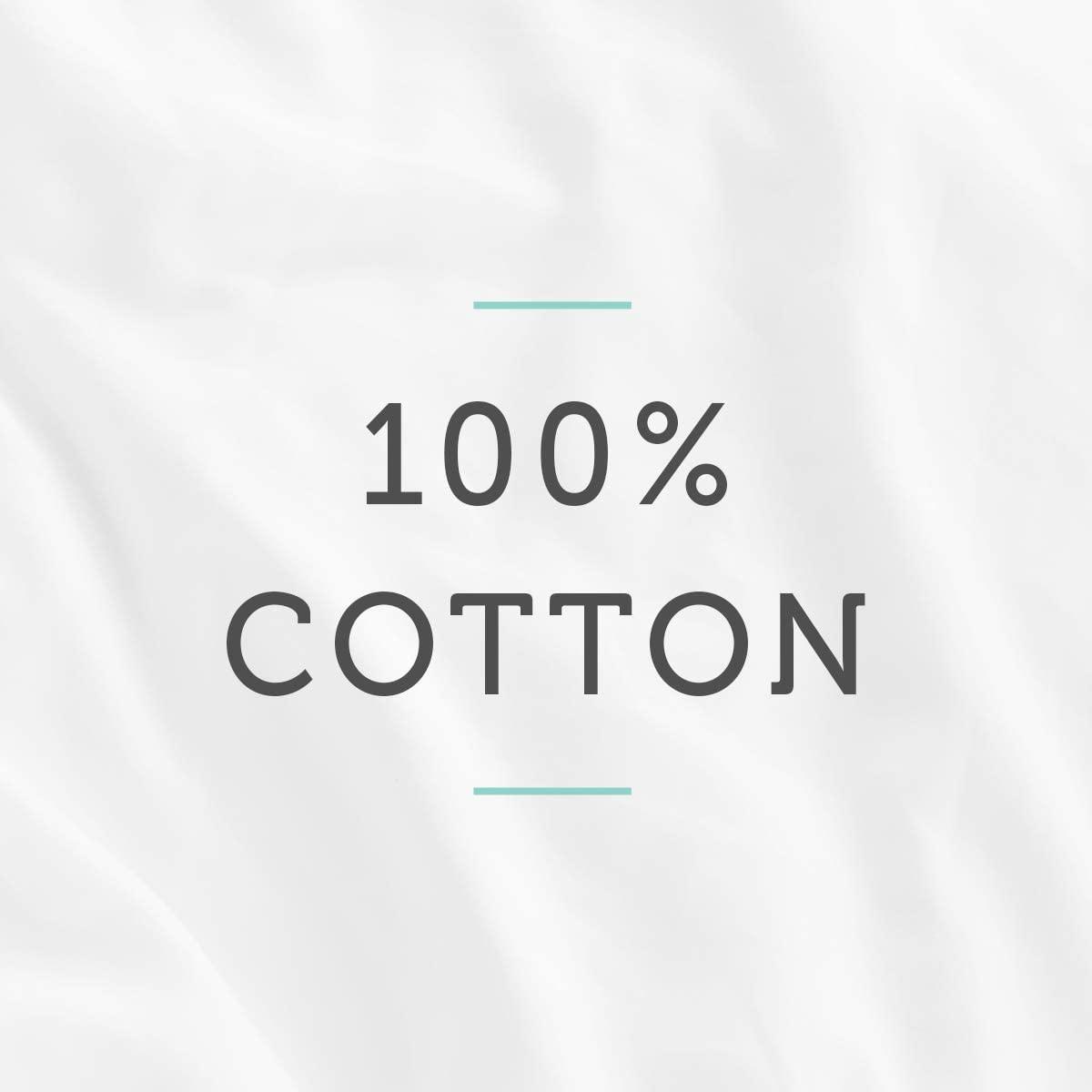 AllerEase 100% Cotton Allergy Protection Pillow Protectors - Hypoallergenic, Zippered, Allergist Recommended, Prevent Collection of Dust Mites and Other Allergens, Standard Sized, 20? x 26? (Set of 4)