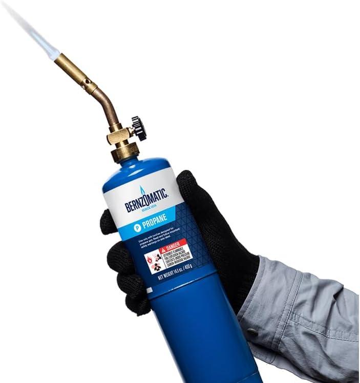 BernzOmatic Basic Use UL2317 Brass Pencil Flame Propane Torch Head by BernzOmatic