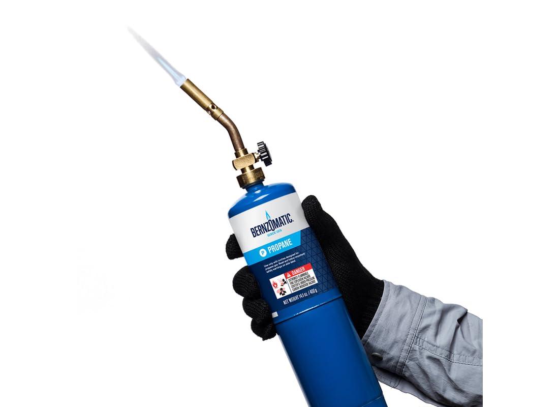 BernzOmatic Basic Use UL2317 Brass Pencil Flame Propane Torch Head by BernzOmatic