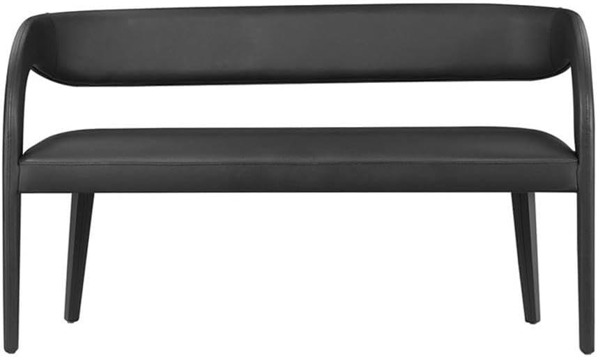 Modway Modway Pinnacle Vegan Leather Accent Bench