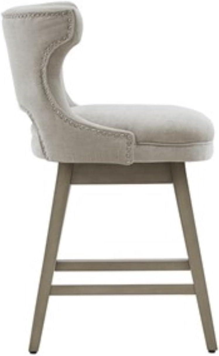 25.75" Cheryl Swivel Counter Height Barstool - Madison Park