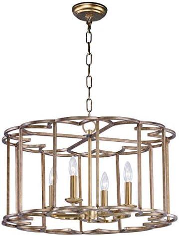 24736BZF-Maxim Lighting-Helix-Four Light Chandelier-24 Inches wide by 14.5 inches high     -Traditional Installation