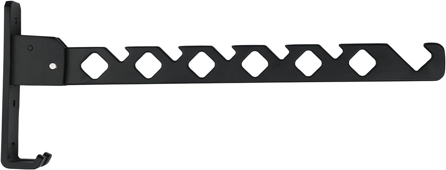 unbranded Clothes Drying Hanger 34.00X13.00X2.70CM Black