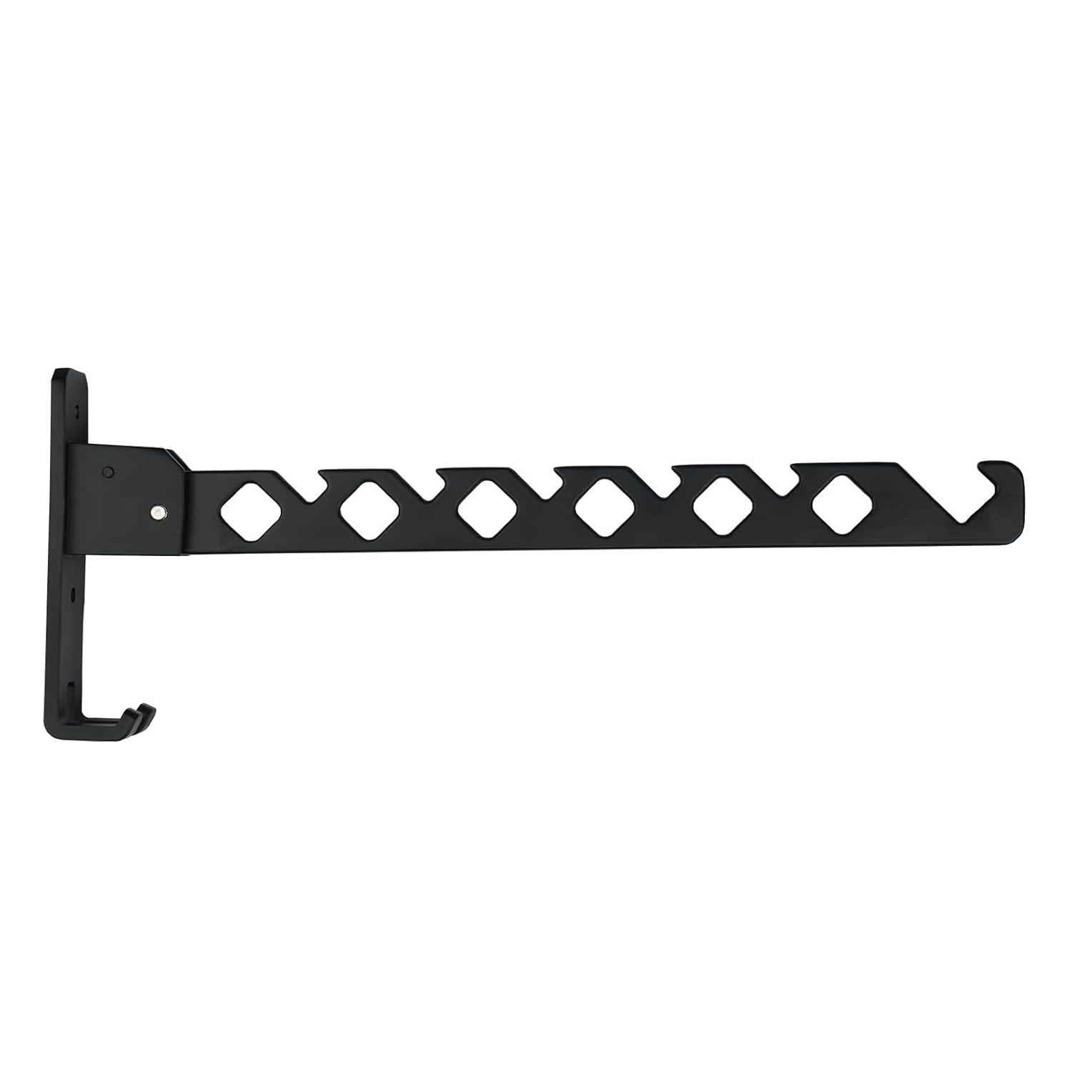 unbranded Clothes Drying Hanger 34.00X13.00X2.70CM Black