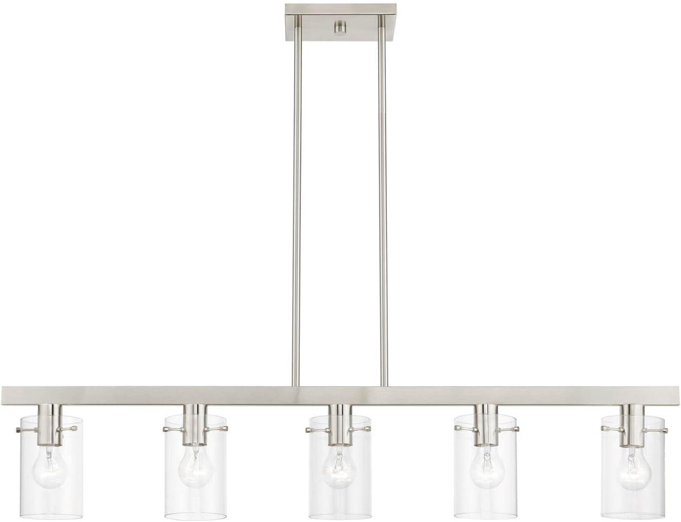 Livex Lighting Munich 5 - Light Chandelier in  Brushed Nickel