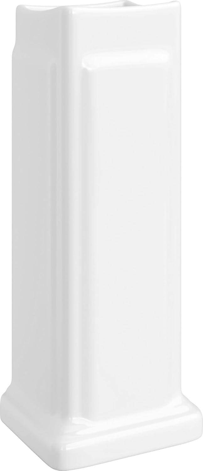 25-1/2 x 19-5/8 in. Pedestal Sink Base in White