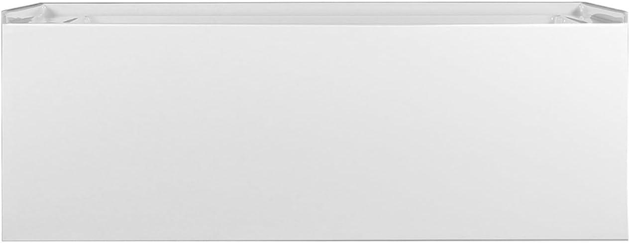 Aqua Eden VTAP603222R 60-Inch Acrylic 3-Wall Alcove Tub with Right Hand Drain Hole, White