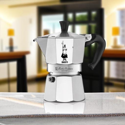 Bialetti ® Moka Aluminum 3-Cup Espresso Maker