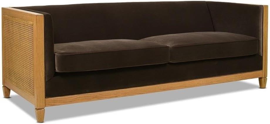 Jennifer Taylor Home Georgia Cane Rattan Tuxedo Seating Collection (Sofa)